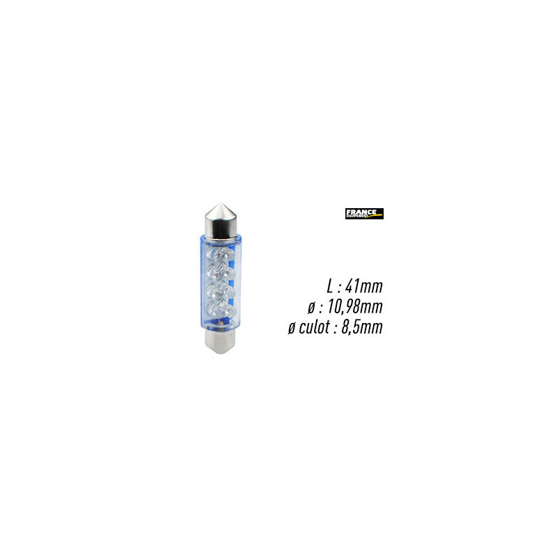 AMPOULE BLEU TYPE S8,5D/C5W 12V0.53W