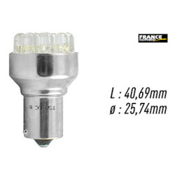 AMPOULE BLANCHE TYPE BA15S 12V1.2W