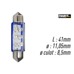 AMPOULE BLEU TYPE S8,5D/C5W 12V0.37W