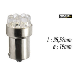 AMPOULE BLANCHE TYPE BA15S 12V0.575W