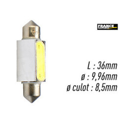 AMPOULE BLANCHE TYPE S8,5D/C5W 12V0.96W