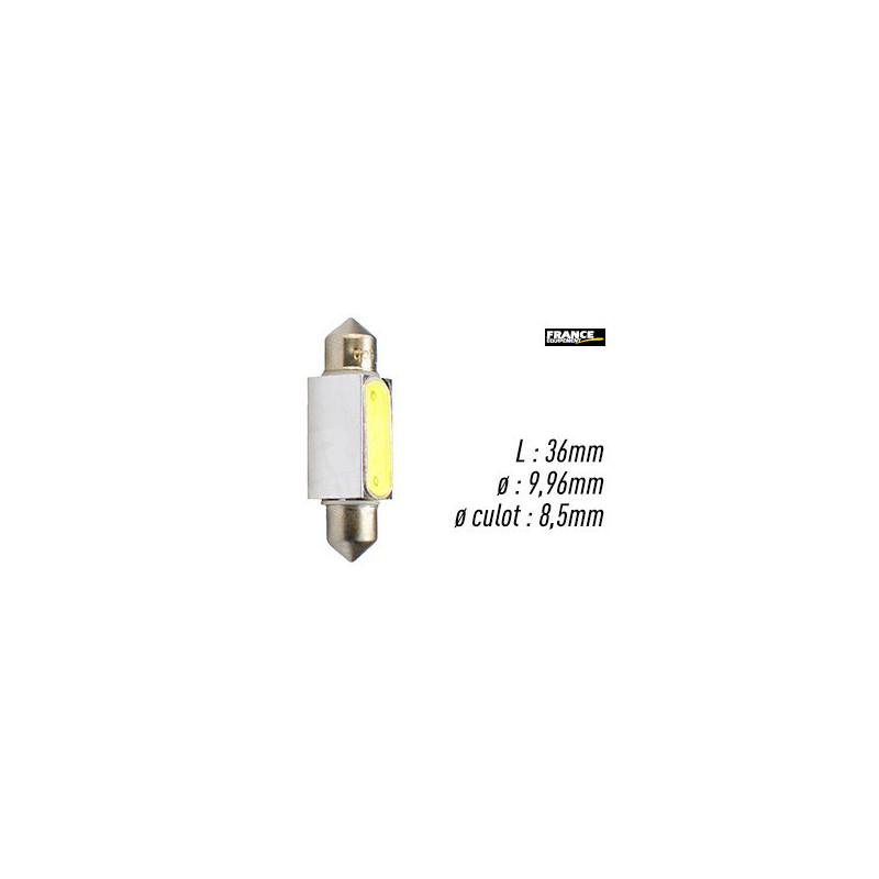 AMPOULE BLANCHE TYPE S8,5D/C5W 12V0.96W