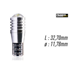 AMPOULE TEMOIN BLANCHE SANS CULOT W2,1x9,5D/W5W-T10 12V3W