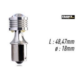 AMPOULE BLANCHE TYPE BA15S 12V20W