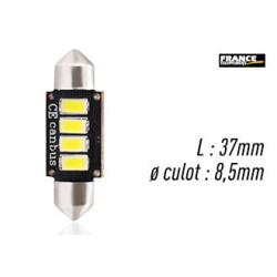 AMPOULE BLANCHE TYPE S8,5D/C5W 12V2W