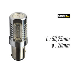 AMPOULE ROUGE TYPE BAY15D 12V6W