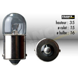 AMPOULE STOP ET CLIGNOTANT RING BA15S 12V10W