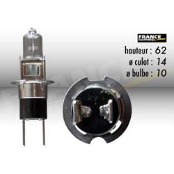 AMPOULE PHARE HALOGENE RING H3 PK22S 12V55W