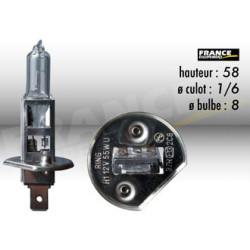 AMPOULE PHARE HALOGENE RING H1 P14,5S 12V55W