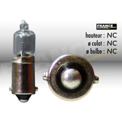 AMPOULE TEMOIN AVEC CULOT RING BA9S 12V10W