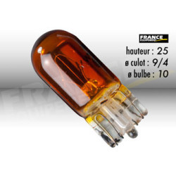 AMPOULE TEMOIN SANS CULOT RING W2,1x9,5D/W5W-T10 12V5W