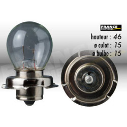 AMPOULE PHARE RING P26S 12V15W