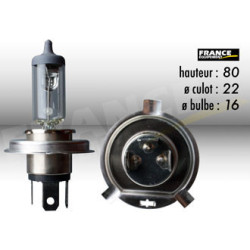 AMPOULE PHARE ULTRA XENON H4 P43T 12V60/55W