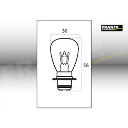 AMPOULE PHARE RING P15D-3 12V35/35W