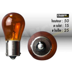 AMPOULE STOP ET CLIGNOTANT RING BA15S 12V21W