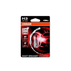 AMPOULE PHARE HALOGENE OSRAM H3 PK22S 12V55W