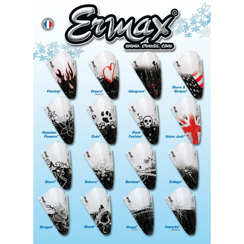 BULLE ERMAX HAUTE PROTECTION POUR CBR 1000 F 87/88