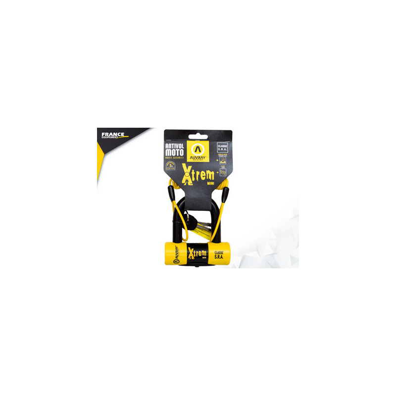 BLOQUE DISQUE XTREM MINI + CORDON DE RAPPEL AUVRAY