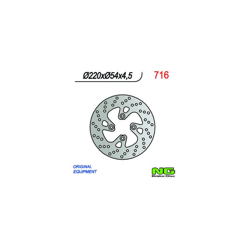 DISQUE DE FREIN NG BRAKE FIXE