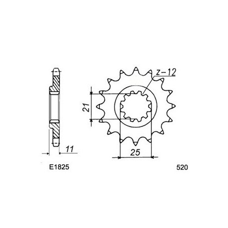 250.TE '02/03, 250.TC '02/03 14X50 RKGB520KXZ µ