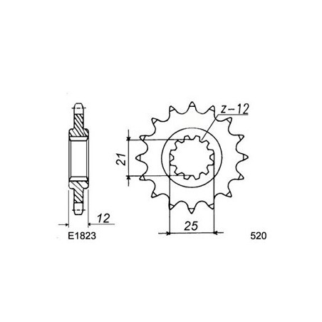 240/250.WR '77/84 13X53 RKGB520KXZ