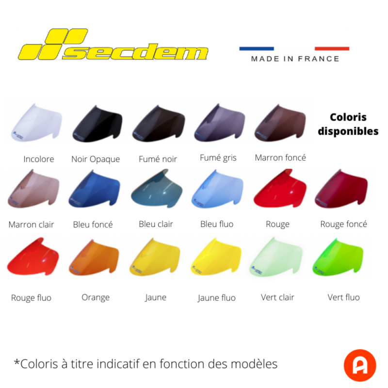 Bulle haute protection HONDA 650 DEAUVILLE 