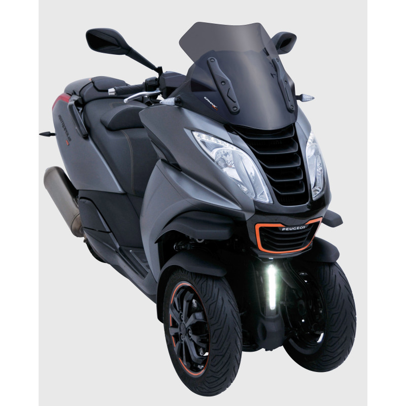 Pare brise scooter sport Ermax pour METROPOLIS 400 I 2013/2020 
