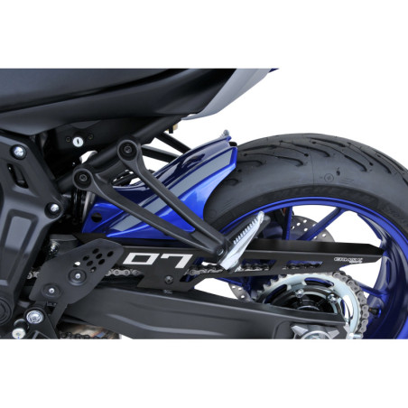garde boue arrière Evo en 2 parties  Ermax pour MT07(FZ 7) 2018-2020 