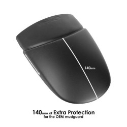 Prolongateur de Garde boue avant noir 