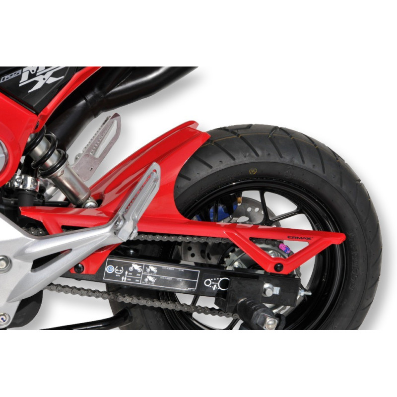 Garde boue arrière Ermax pour MSX 125 (GROM) 2013/2016 