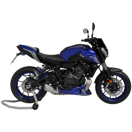 Garde boue arriere Evo en 2 parties Ermax pour MT07(FZ 7) 2021 