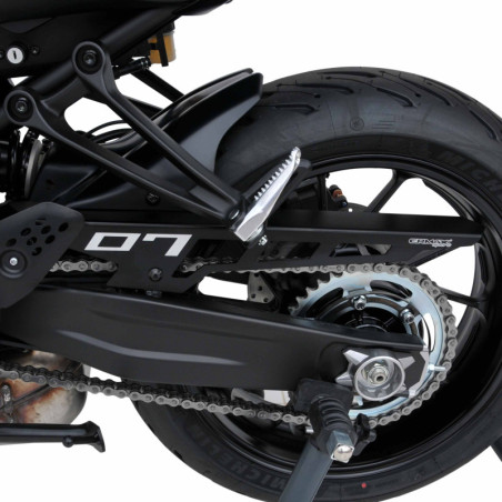Garde boue arriere Evo en 2 parties Ermax pour MT07(FZ 7) 2021 
