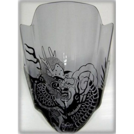 Saute vent sport 33cm ERMAX Kawasaki ER6 N 12-15