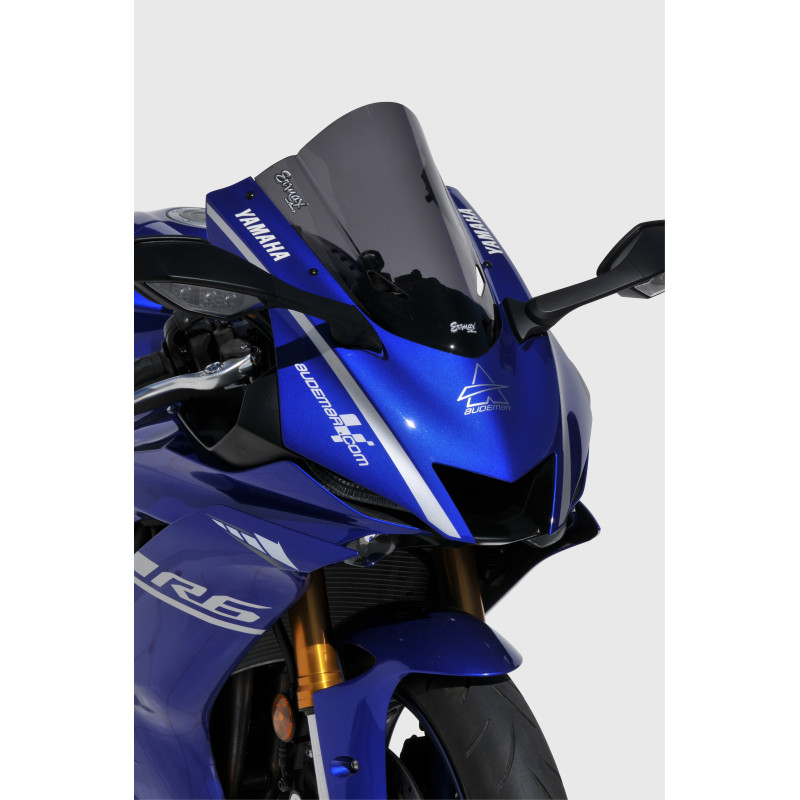 Bulle Aéromax TO Ermax pour YZF R6 2017/2020 