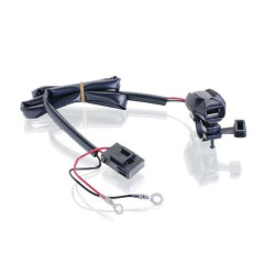 Prise de charge USB 6840 Universelle PUIG pour motos ou scooters 