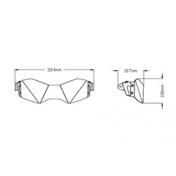 Protection de Phares 20377 Puig pour Triumph TIGER 900 / GT / LOW, RALLY / PRO 2020 et + 