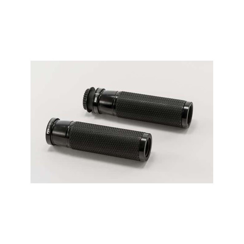 Poignées Ascent 6326, longueur 119mm pour guidon diamètre 22mm 
