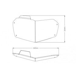 Protection de Phares 9762 - BMW F750GS et F850GS 2018 et + 