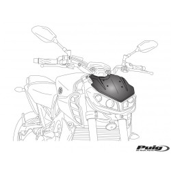 Saut de Vent Naked New Generation Sport Plus 9507 - Yamaha MT-09 2017-2019, MT-09 SP 2018-2019, FZ... 