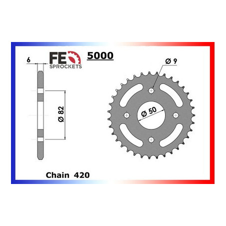 XR.80 '79/84 13X43 RK420MRU