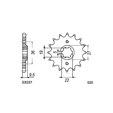 CR.480.RD '83 14X54 RK520MXZ  (PE02)