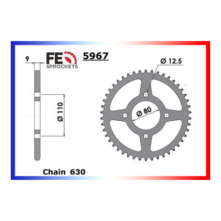 CB.750.F2 '78 15X43 RK630GSV *  (CB750G)