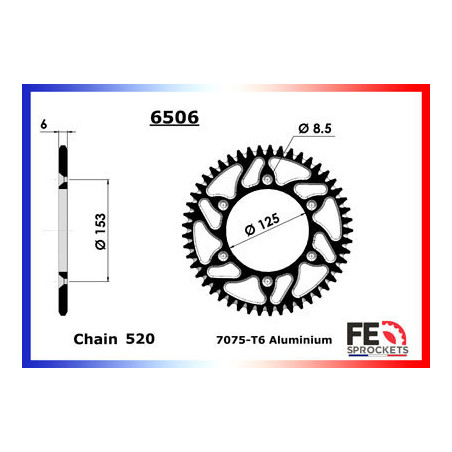 CRF.250.R '19/21 13X48 RK520MXZ