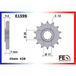 85.XC '08/09 14X46 RK428MXZ * 2