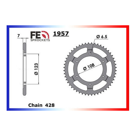 50.SMT '11/17 13X52 RK428FEX (Adaptation en 428)