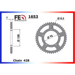 125.FAST BIKE '88 16X51 RK428MXZ 2