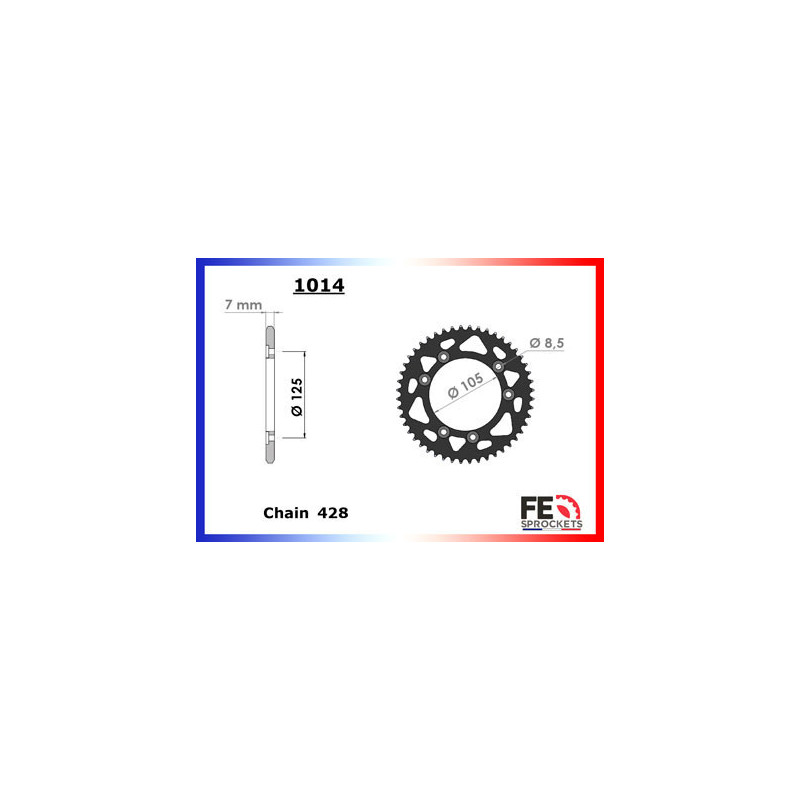 125.PAMPERA '09 14X48 RK428MXZ *