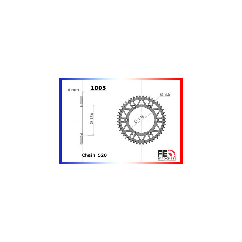 250.EC 2T  '11/18 13X48 RK520MXZ µ