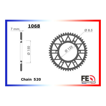 250.EC/ECF '20/21 14X52 RK520MXZ µ