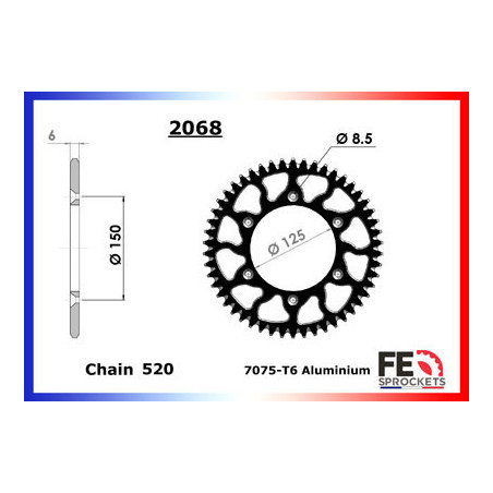 250.MC F '20/21 14X51 RK520SO *